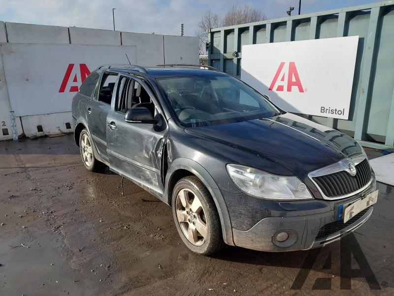 2011 SKODA OCTAVIA SCOUT TDI CR 1968cc TURBO DIESEL MANUAL 6 Speed 5 DOOR ESTATE