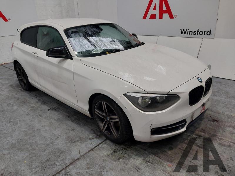 2013 BMW 1 SERIES 116I SPORT 1598cc TURBO PETROL MANUAL 3 DOOR HATCHBACK