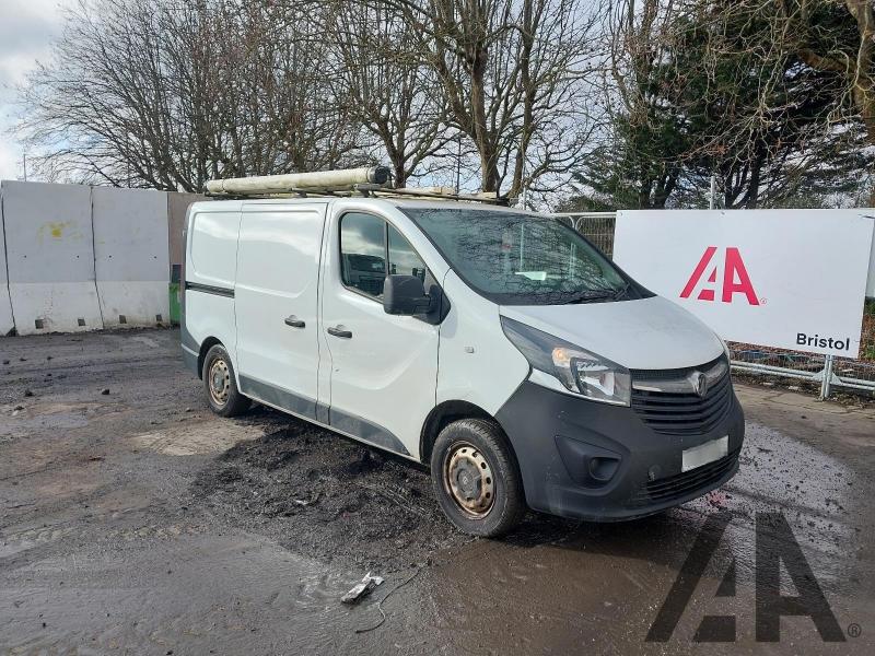 2018 VAUXHALL VIVARO L1H1 2900 CDTI S/S 1598cc TURBO DIESEL MANUAL 6 Speed PANEL VAN