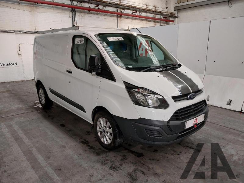 2017 FORD TRANSIT CUSTOM 270 LR P/V 1996cc TURBO DIESEL MANUAL 6 Speed PANEL VAN