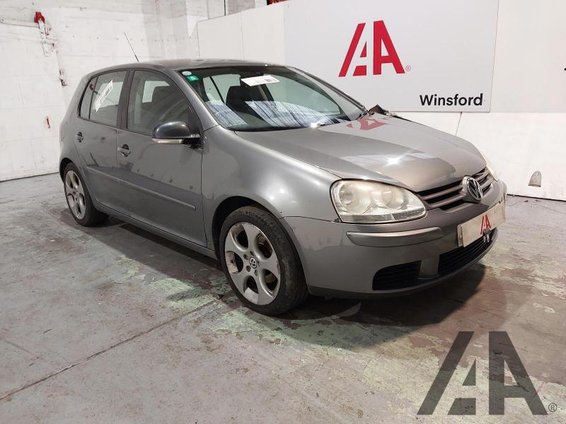 2007 VOLKSWAGEN GOLF MATCH FSI 1598cc PETROL MANUAL 6 Speed 5 DOOR HATCHBACK