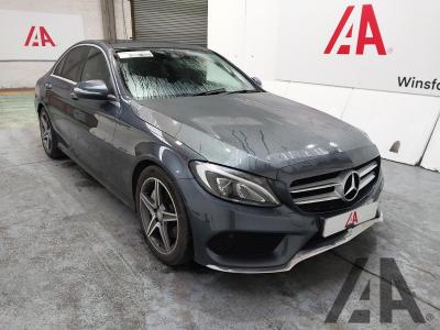 Image of 2015 MERCEDES C-CLASS C300 BT HYBRID AMG LINE PREMIU 2143cc TURBO DIESEL/ELECTRIC AUTOMATIC 4 DOOR SALOON