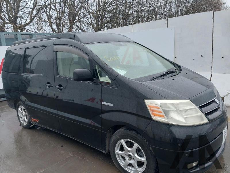 2003 TOYOTA ALPHARD/VELLFIRE IMPORT HV HYBRID MOTORHOME 2360cc PETROL CVT 5 DOOR MOTORHOME 5 DOOR