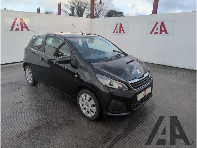 2016 PEUGEOT 108 ACTIVE 998cc PETROL MANUAL 5 Speed 3 DOOR HATCHBACK