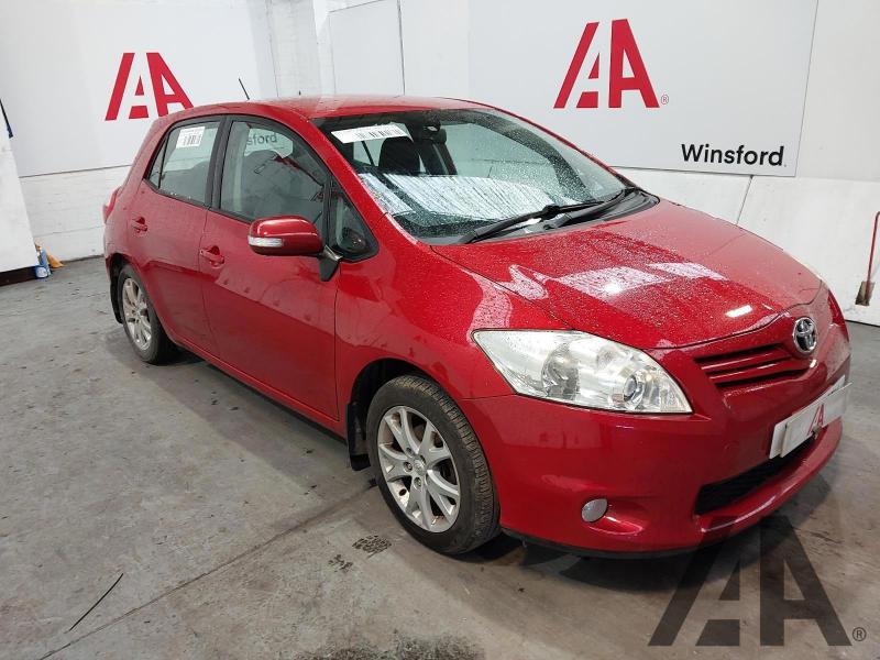 2012 TOYOTA AURIS VALVEMATIC COLOUR COLLECTION 1598cc PETROL MANUAL 6 Speed 5 DOOR HATCHBACK
