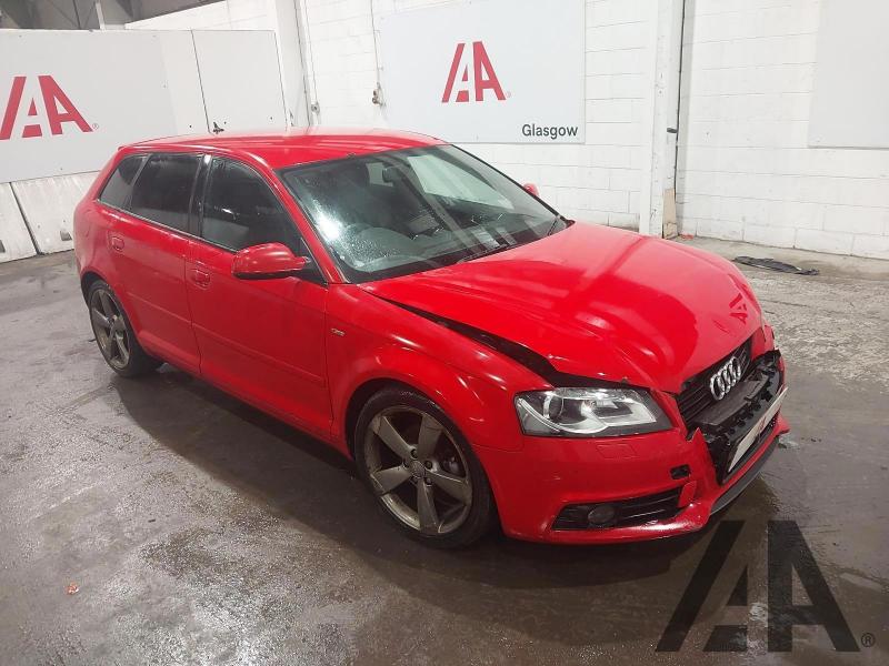 2012 AUDI A3 SPORTBACK TDI S LINE SPECIAL E 1968cc TURBO DIESEL MANUAL 6 Speed 5 DOOR HATCHBACK