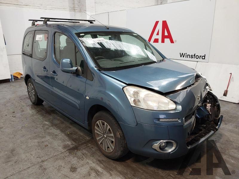 2013 PEUGEOT PARTNER HDI TEPEE S 1560cc TURBO DIESEL MANUAL 5 Speed 5 DOOR MPV
