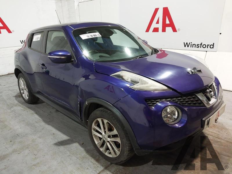 2016 NISSAN JUKE N-CONNECTA DIG-T 1197cc TURBO PETROL MANUAL 5 DOOR HATCHBACK