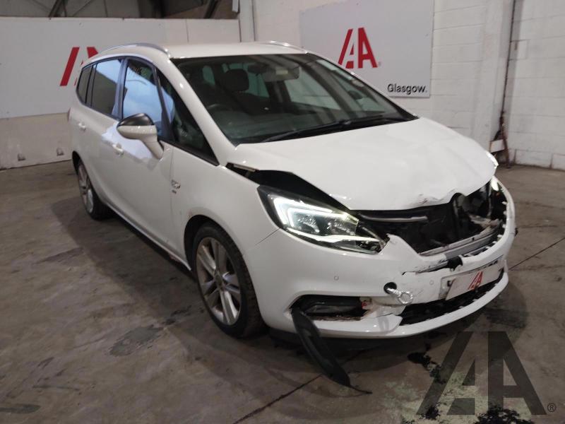 2017 VAUXHALL ZAFIRA TOURER SRI NAV CDTI S/S 1956cc TURBO DIESEL MANUAL 5 DOOR MPV