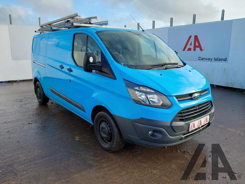 2017 FORD TRANSIT CUSTOM 310 LR P/V 1996cc TURBO DIESEL MANUAL 6 Speed PANEL VAN