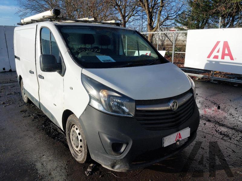 2015 VAUXHALL VIVARO 2900 L1H1 CDTI P/V ECOFLEX 1598cc TURBO DIESEL MANUAL 6 Speed PANEL VAN