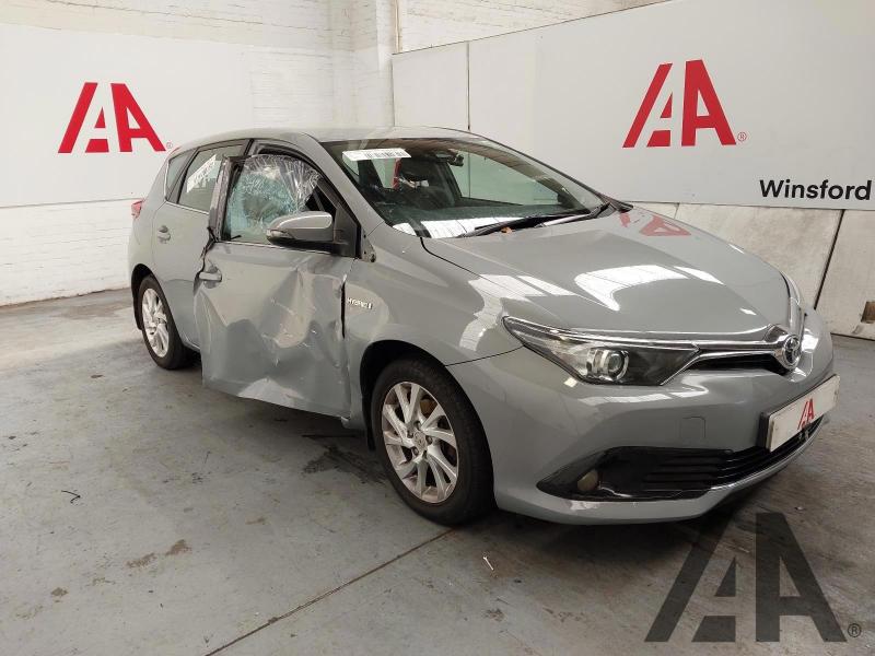 2018 TOYOTA AURIS VVT-I ICON TECH 1798cc PETROL/ELECTRIC CVT 5 DOOR HATCHBACK