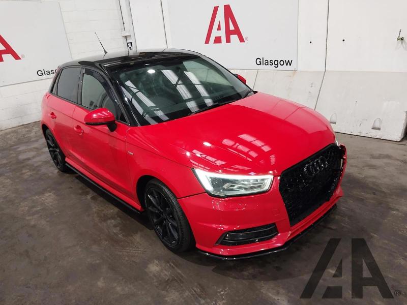 2017 AUDI A1 SPORTBACK TFSI S LINE 1395cc TURBO PETROL MANUAL 5 DOOR HATCHBACK
