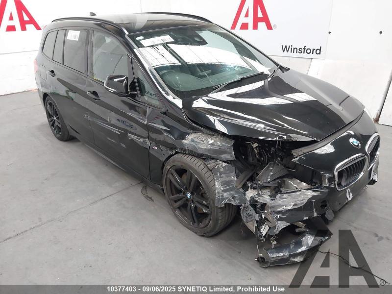 2018 BMW 2 SERIES 220D M SPORT GRAN TOURER 1995cc TURBO DIESEL AUTOMATIC 5 DOOR MPV