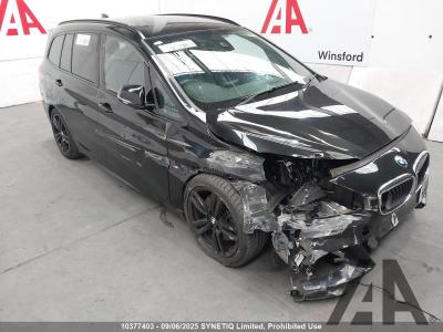 Image of 2018 BMW 2 SERIES 220D M SPORT GRAN TOURER 1995cc TURBO DIESEL AUTOMATIC 5 DOOR MPV