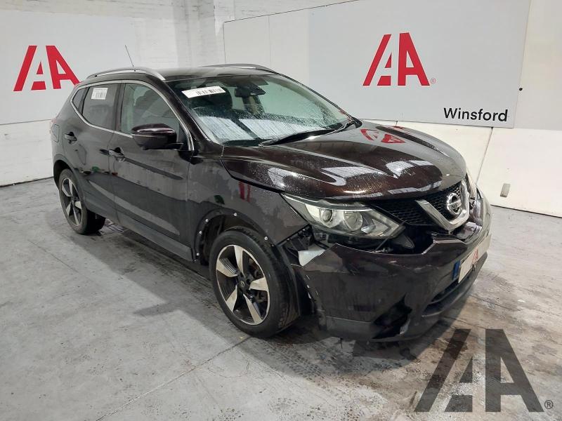 2017 NISSAN QASHQAI N-CONNECTA DCI 1461cc TURBO DIESEL MANUAL 6 Speed 5 DOOR HATCHBACK
