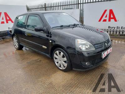 Image of 2004 RENAULT CLIO RENAULTSPORT 182 16V 1998cc PETROL MANUAL 3 DOOR HATCHBACK