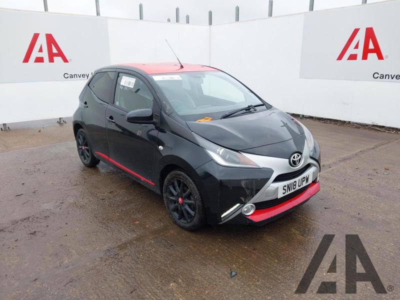 2018 TOYOTA AYGO VVT-I X-PRESS 998cc PETROL MANUAL 5 DOOR HATCHBACK