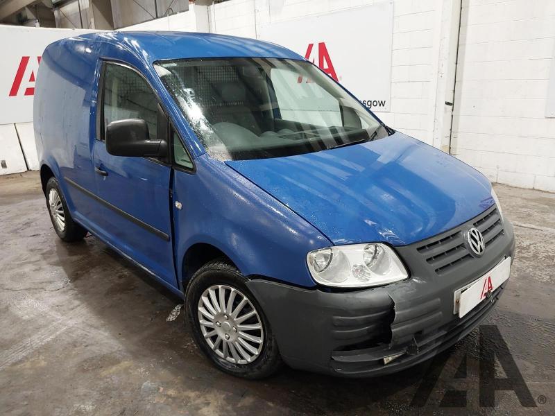 2007 VOLKSWAGEN CADDY C20 SDI 1968cc TURBO DIESEL MANUAL 5 DOOR PANEL VAN