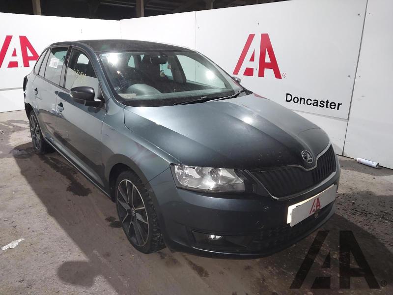 2017 SKODA RAPID SPACEBACK SE SPORT TDI 1596cc TURBO DIESEL MANUAL 5 Speed 5 DOOR HATCHBACK