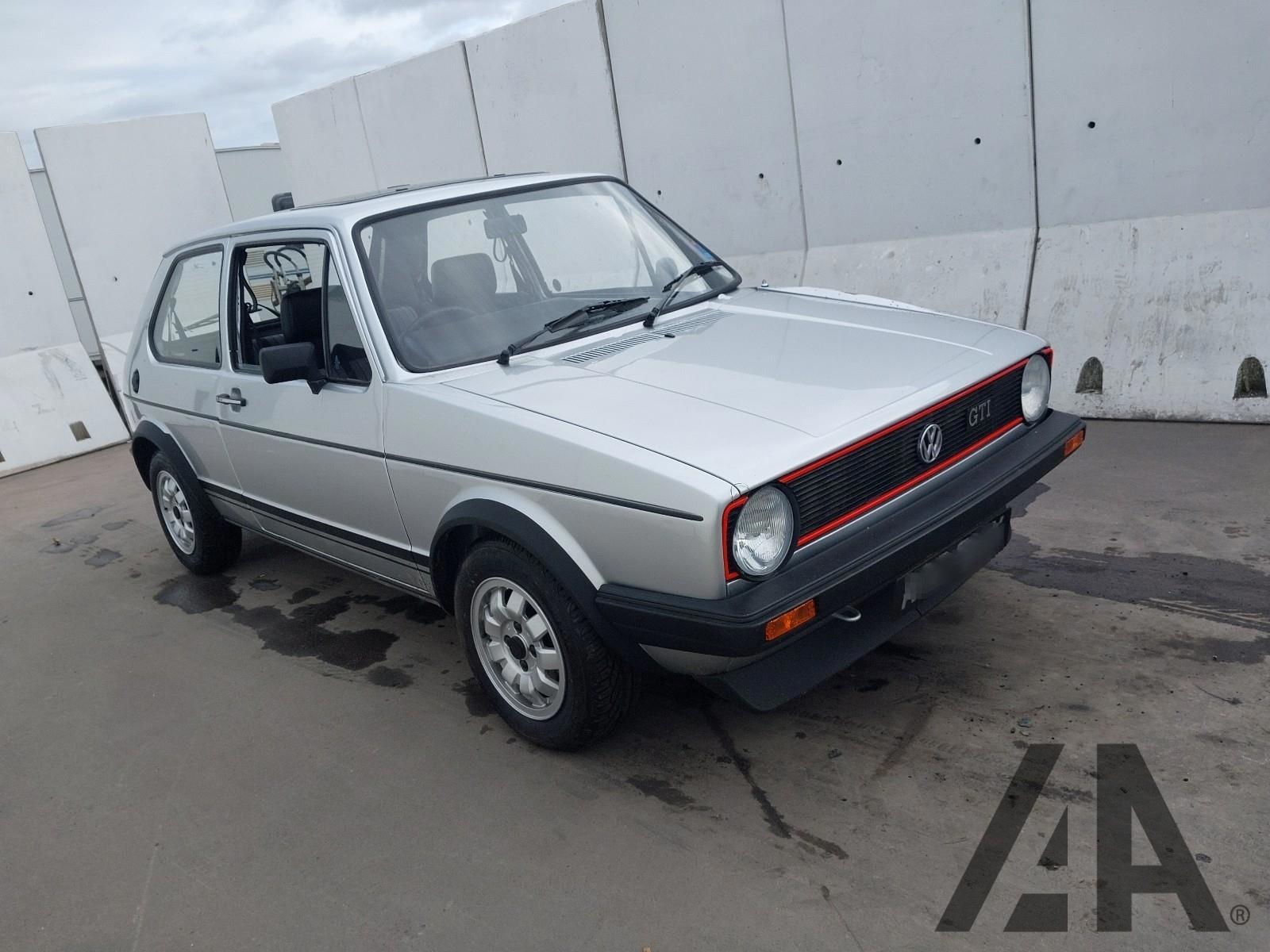 1981 VOLKSWAGEN GOLF GTI 1588cc PETROL MANUAL 3 DOOR HATCHBACK