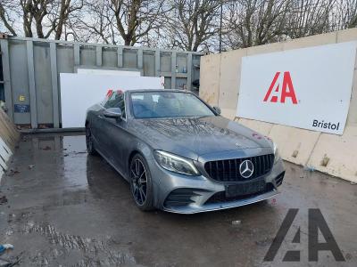 Image of 2019 MERCEDES C-CLASS C 220 D AMG LINE PREMIUM 1950cc TURBO DIESEL AUTOMATIC 2 DOOR CONVERTIBLE