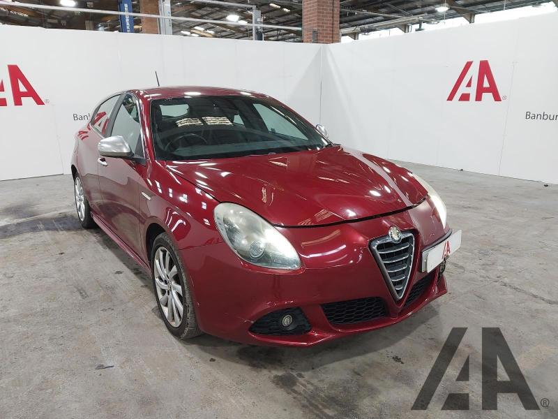 2012 ALFA ROMEO GIULIETTA MULTIAIR VELOCE TB 1368cc TURBO PETROL MANUAL 6 Speed 5 DOOR HATCHBACK