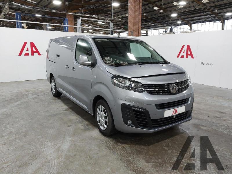 2021 VAUXHALL VIVARO L2H1 2900 SPORTIVE S/S 1499cc TURBO DIESEL MANUAL PANEL VAN