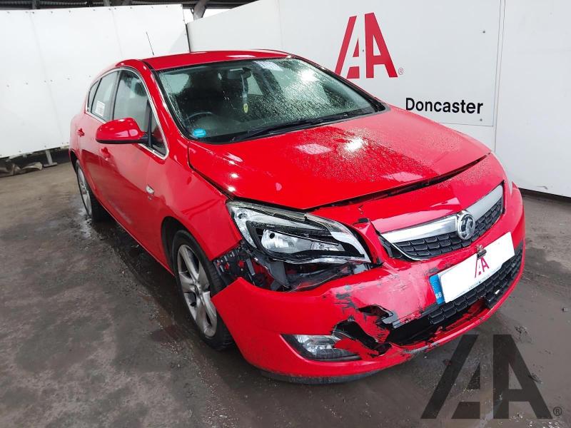 2012 VAUXHALL ASTRA SRI 1398cc PETROL MANUAL 5 Speed 5 DOOR HATCHBACK