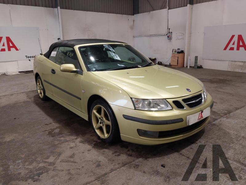 2006 SAAB 9-3 VECTOR TID 1910cc TURBO DIESEL MANUAL 6 Speed 2 DOOR CONVERTIBLE