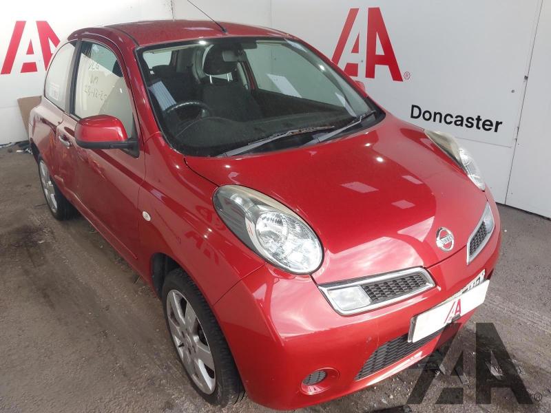2009 NISSAN MICRA ACENTA 1240cc PETROL MANUAL 5 Speed 3 DOOR HATCHBACK