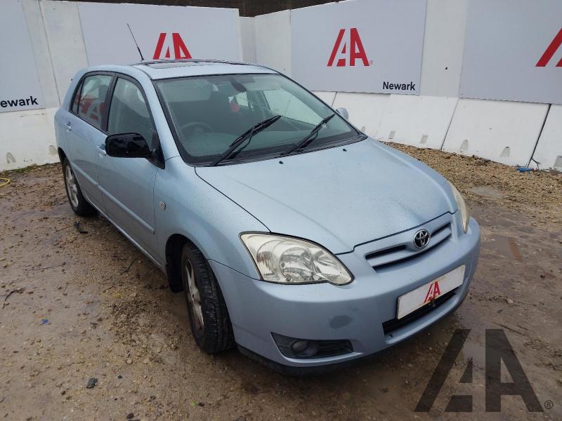 2004 TOYOTA COROLLA T SPIRIT VVT-I 1598cc PETROL MANUAL 5 Speed 5 DOOR HATCHBACK