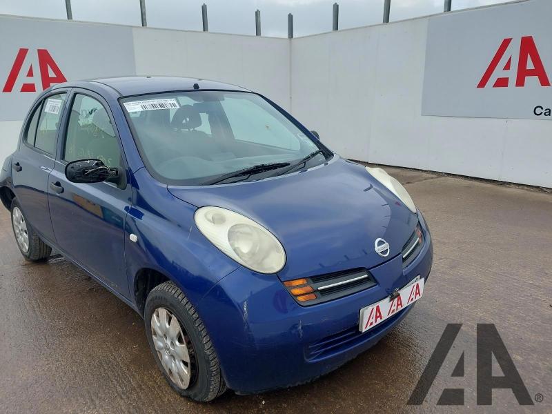 2004 NISSAN MICRA S 1240cc PETROL MANUAL 5 Speed 5 DOOR HATCHBACK