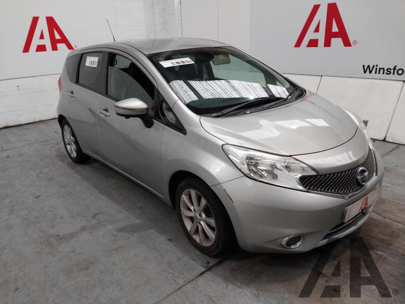 2014 NISSAN NOTE DCI TEKNA 1461cc TURBO DIESEL MANUAL 5 Speed 5 DOOR MPV