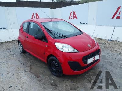 Image of 2012 PEUGEOT 107 ACCESS 998cc PETROL MANUAL 5 Speed 3 DOOR HATCHBACK