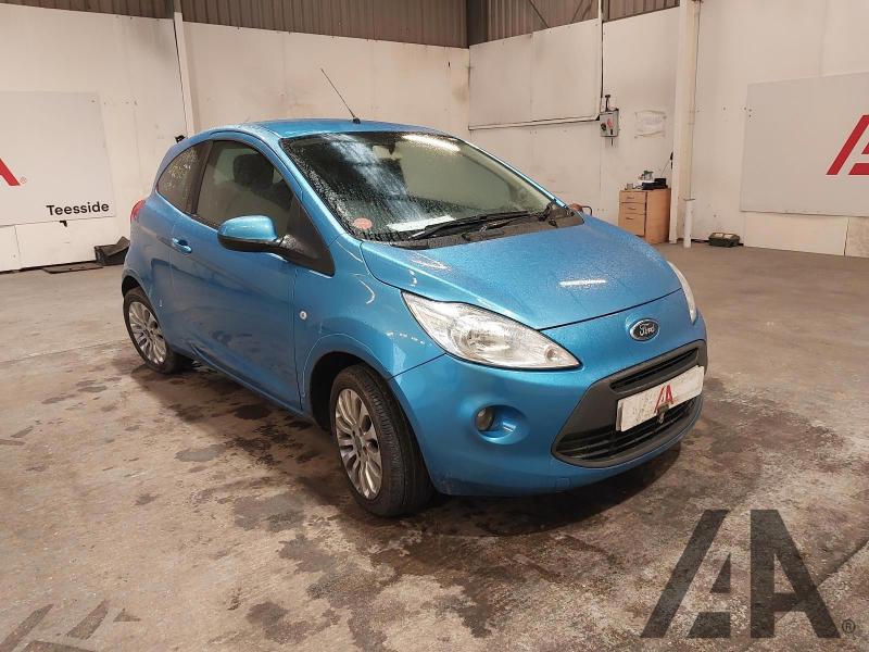 2011 FORD KA ZETEC 1242cc PETROL MANUAL 5 Speed 3 DOOR HATCHBACK
