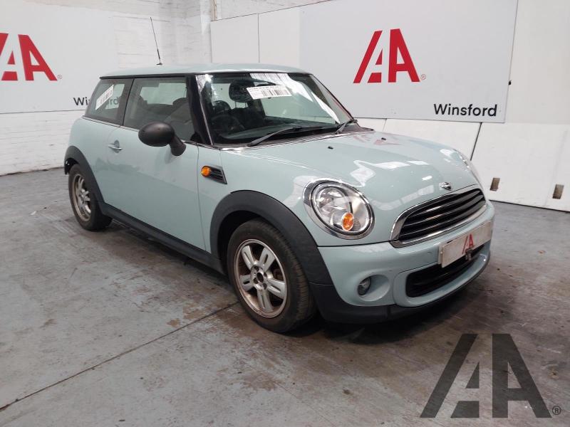 2013 MINI HATCH ONE 1598cc PETROL MANUAL 6 Speed 3 DOOR HATCHBACK