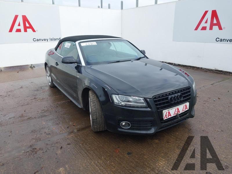 2011 AUDI A5 TDI S LINE 1968cc TURBO DIESEL MANUAL 6 Speed 2 DOOR CONVERTIBLE