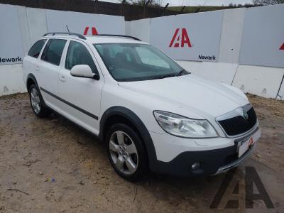 Image of 2013 SKODA OCTAVIA SCOUT TDI CR 1968cc TURBO DIESEL MANUAL 6 Speed 5 DOOR ESTATE