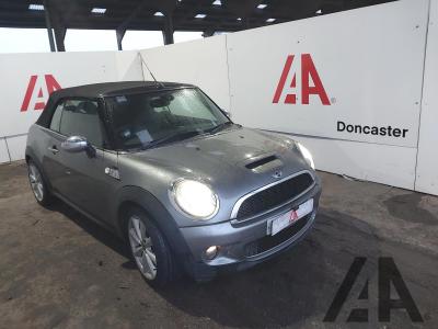 Image of 2009 MINI CONVERTIBLE COOPER S 1598cc TURBO PETROL AUTOMATIC 6 Speed 2 DOOR CONVERTIBLE