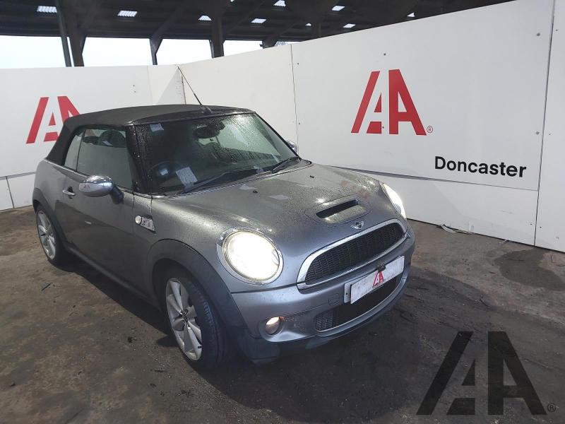 2009 MINI CONVERTIBLE COOPER S 1598cc TURBO PETROL AUTOMATIC 6 Speed 2 DOOR CONVERTIBLE