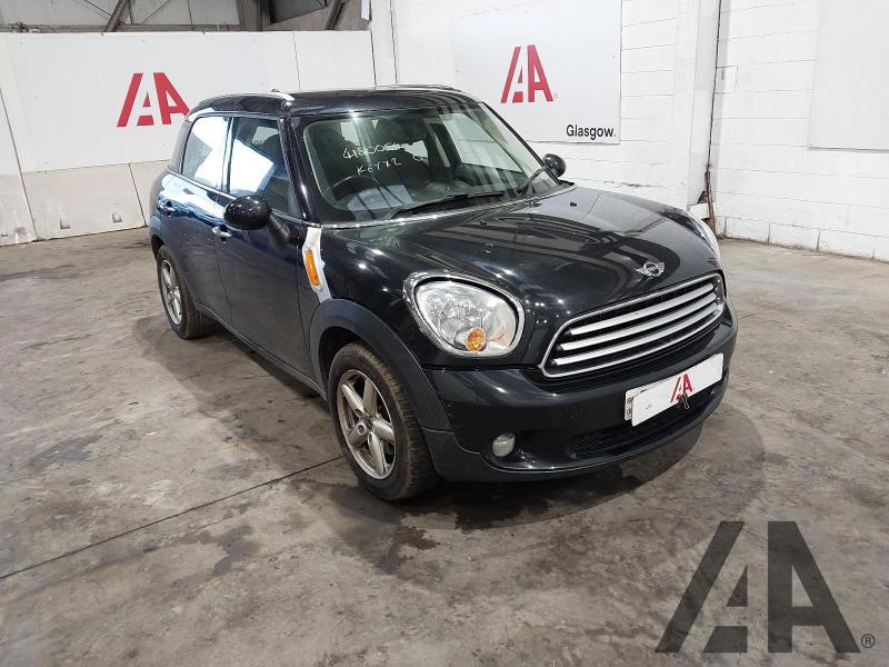 2012 MINI COUNTRYMAN COOPER D 1598cc TURBO DIESEL MANUAL 6 Speed 5 DOOR HATCHBACK