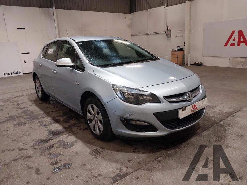 2015 VAUXHALL ASTRA DESIGN 1398cc PETROL MANUAL 5 Speed 5 DOOR HATCHBACK