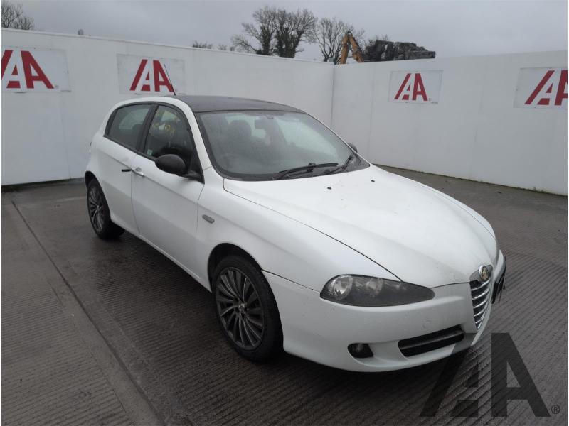2008 ALFA ROMEO 147 JTDM 8V COLLEZIONE 1910cc TURBO DIESEL MANUAL 5 Speed 5 DOOR HATCHBACK