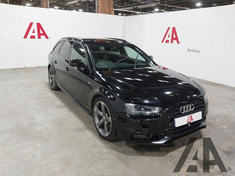 2014 AUDI A4 AVANT TDI S LINE BLACK EDITION 1968cc TURBO DIESEL MANUAL 6 Speed 5 DOOR ESTATE