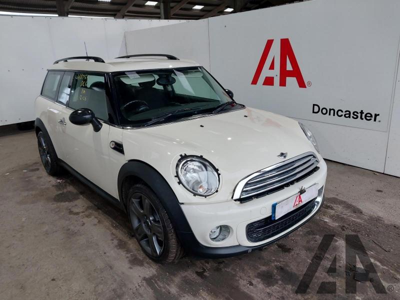2011 MINI CLUBMAN ONE D 1598cc TURBO DIESEL MANUAL 6 Speed 5 DOOR ESTATE