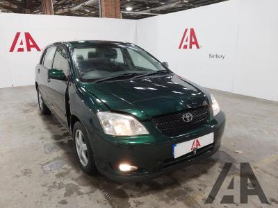 Image of 2002 TOYOTA COROLLA T3 VVT-I 1598cc PETROL AUTOMATIC 4 Speed 5 DOOR HATCHBACK