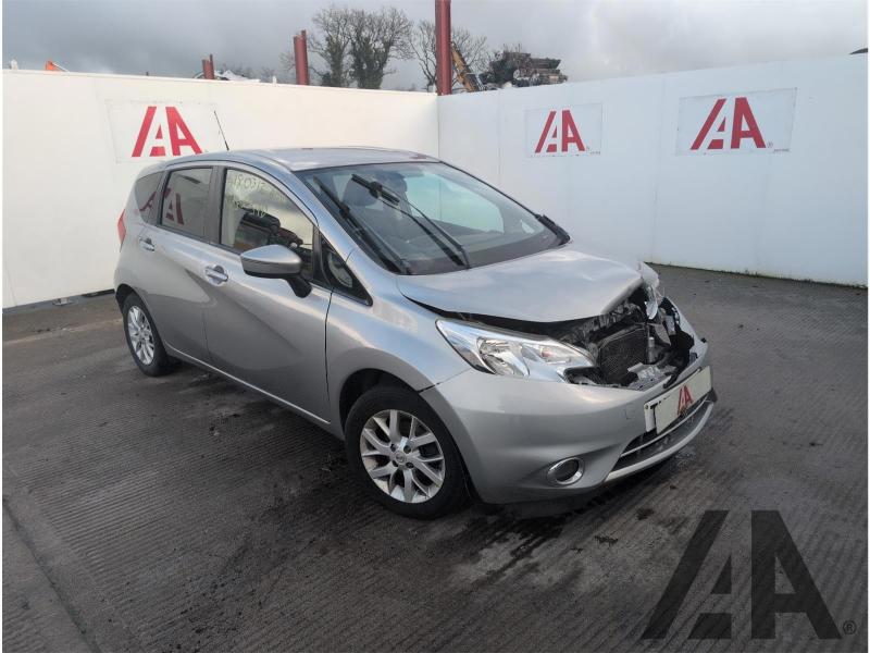 2016 NISSAN NOTE ACENTA DCI 1461cc TURBO DIESEL MANUAL 5 DOOR MPV