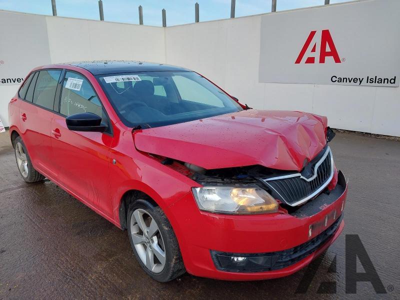 2014 SKODA RAPID SPACEBACK ELEGANCE TSI 1197cc TURBO PETROL MANUAL 6 Speed 5 DOOR HATCHBACK