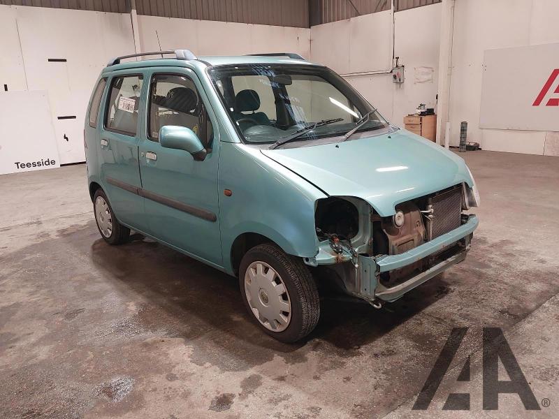 2003 VAUXHALL AGILA DESIGN 1199cc PETROL MANUAL 5 Speed 5 DOOR ESTATE